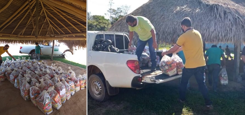 Kits alimentação são distribuídos entre alunos de nove escolas indígenas em Cacoal - News Rondônia