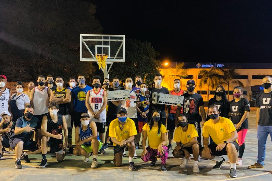 Amerolim realiza desafio de arremessos de basquete e evento é sucesso em Rolim - News Rondônia