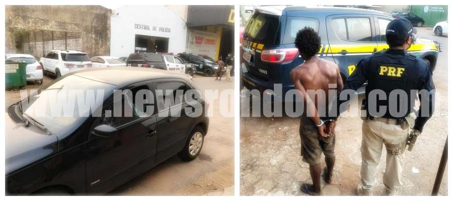 MAIS UM: Morador em situação de rua é preso após atirar pedra em veículo na capital - News Rondônia