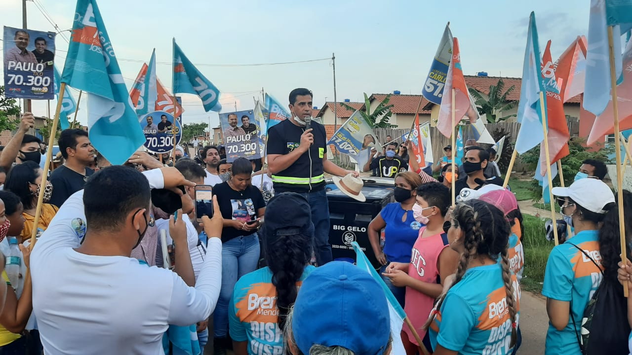 Em live Breno Mendes desmente boatos e diz que sua campanha é feita nos bairros - News Rondônia