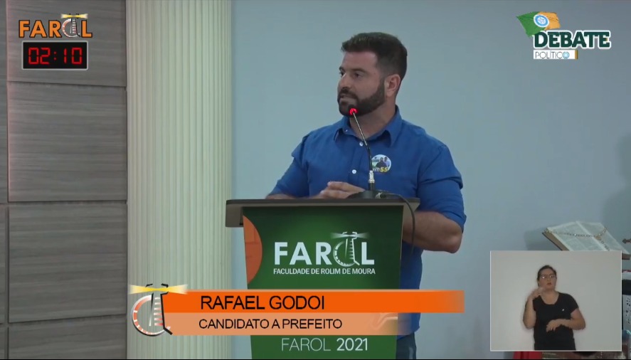 Em debate na faculdade farol, Rafael Godoi defende o programa de mestrado para professores da rede municipal - News Rondônia