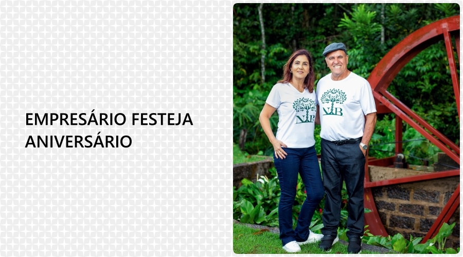 Coluna Social Marisa Linhares: Nério Bianchini lado da esposa Vera Travain Bianchini - News Rondônia