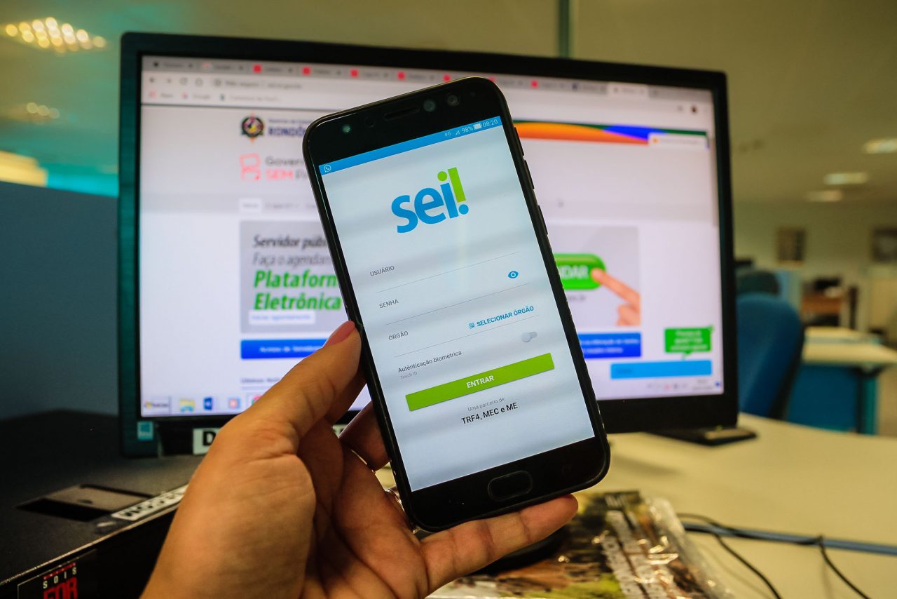 SEI MOBILE - Na palma da mão, nova versão do aplicativo do Sistema Eletrônico de Informações está disponível em Rondônia - News Rondônia