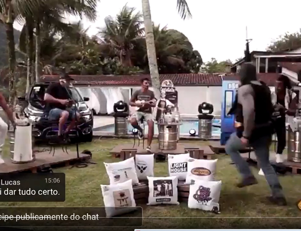 Live de grupo de pagode é interrompida por tiroteio em Angra dos Reis (Vídeo) - News Rondônia