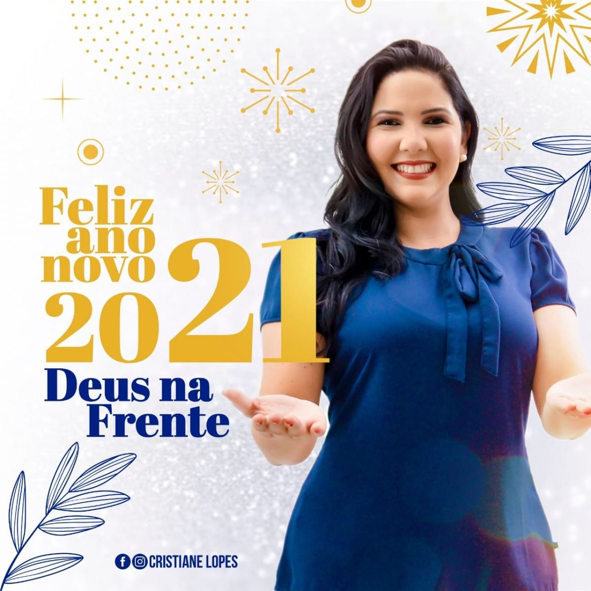 FELIZ ANO NOVO: MENSAGEM DE CRISTIANE LOPES - News Rondônia