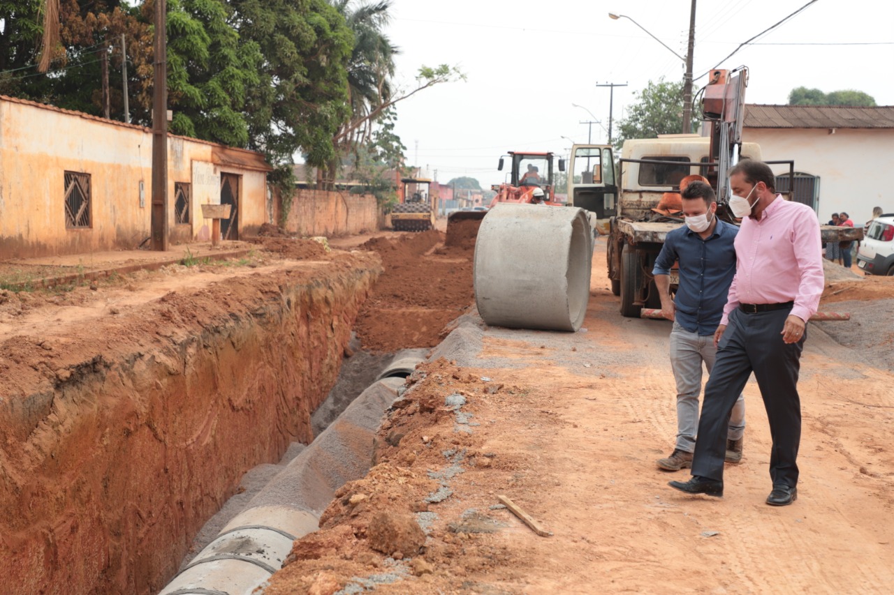 INFRAESTRUTURA: Obras na Avenida Rio de Janeiro seguem aceleradas - News Rondônia
