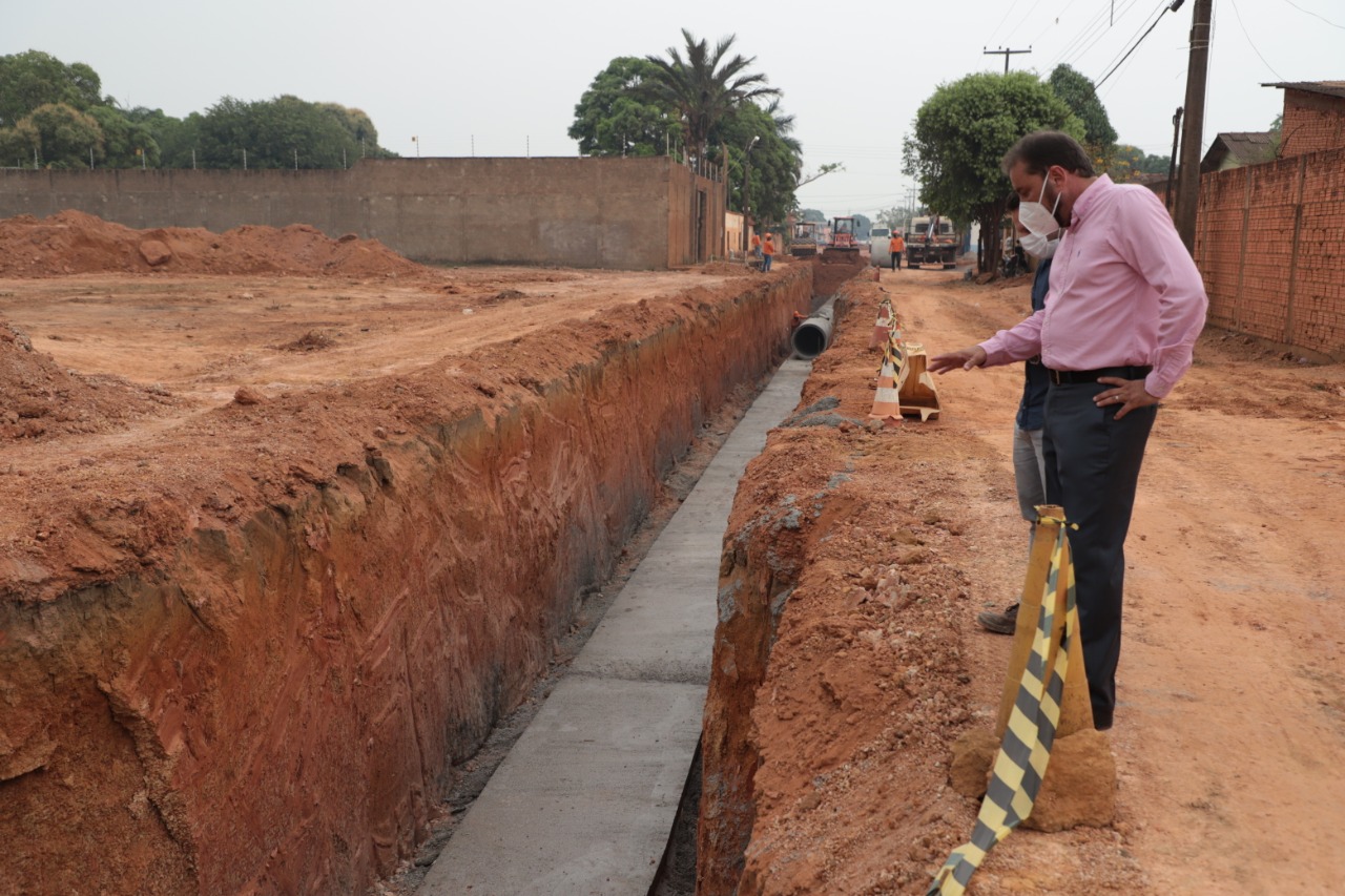 INFRAESTRUTURA: Obras na Avenida Rio de Janeiro seguem aceleradas - News Rondônia