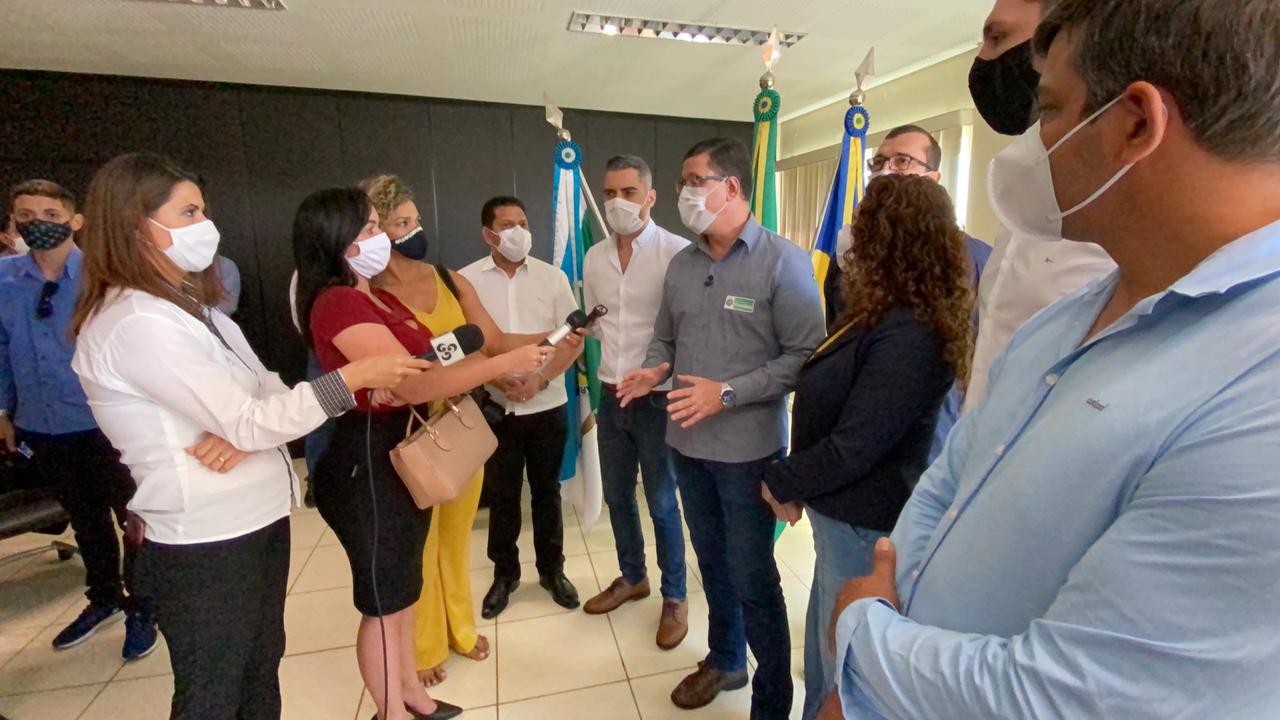 Deputado Jair Montes acompanha Governador cel Marcos Rocha em visita ao município de Ariquemes - News Rondônia