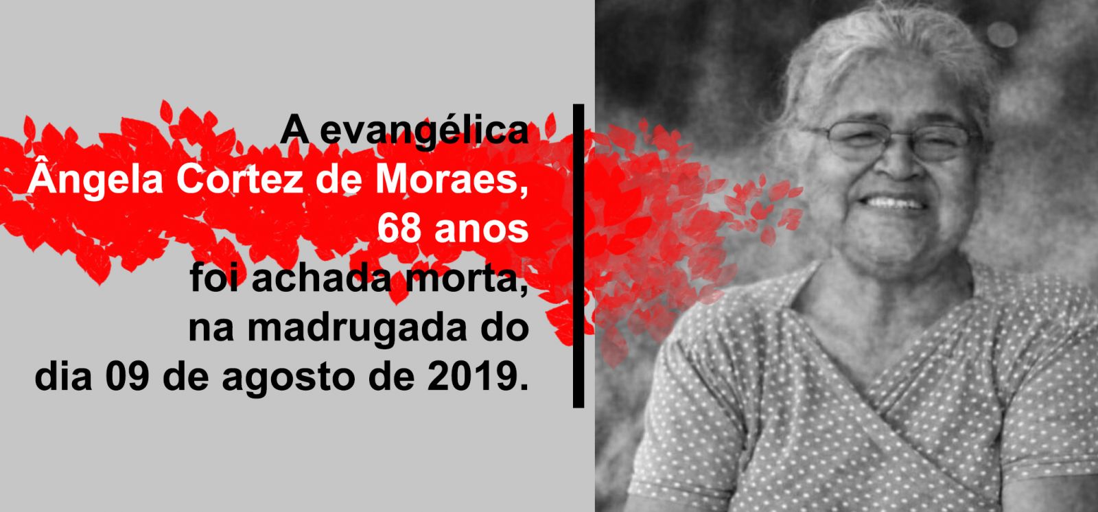 OITO MESES DA MORTE DE ÂNGELA CORTEZ DE MORÃES, SUSPEITO SERÁ JULGADO EM ABRIL - News Rondônia