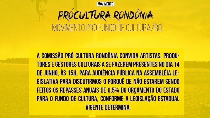 RODA DE DIÁLOGO NA UNIR SOBRE SISTEMA DE CULTURA - News Rondônia