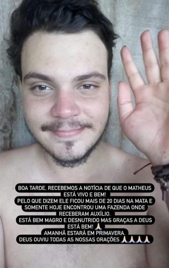 Cantor sertanejo é encontrado vivo na divisa de Rondônia após 24 dias de acidente aéreo - News Rondônia