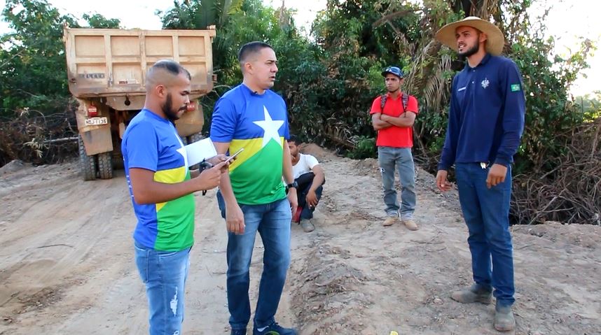 INFRAESTRUTURA - Sargento Eyder Brasil fiscaliza obra da Ponte sobre o Rio Urupá - News Rondônia