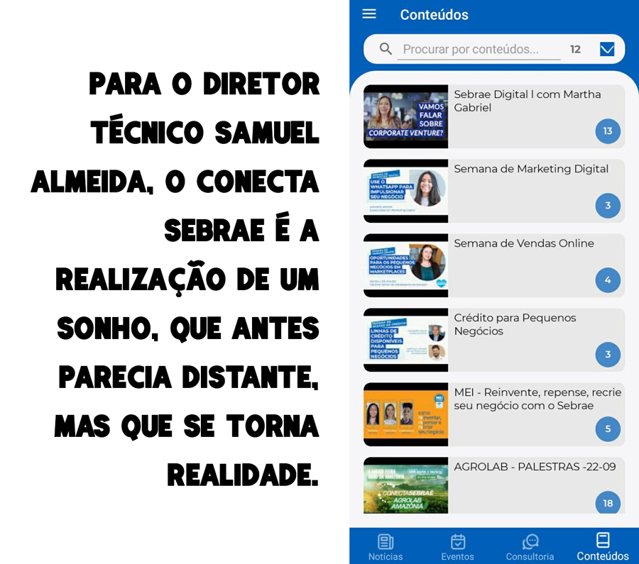 APP Conecta Sebrae é o mais novo canal de interação do Sebrae em Rondônia - News Rondônia
