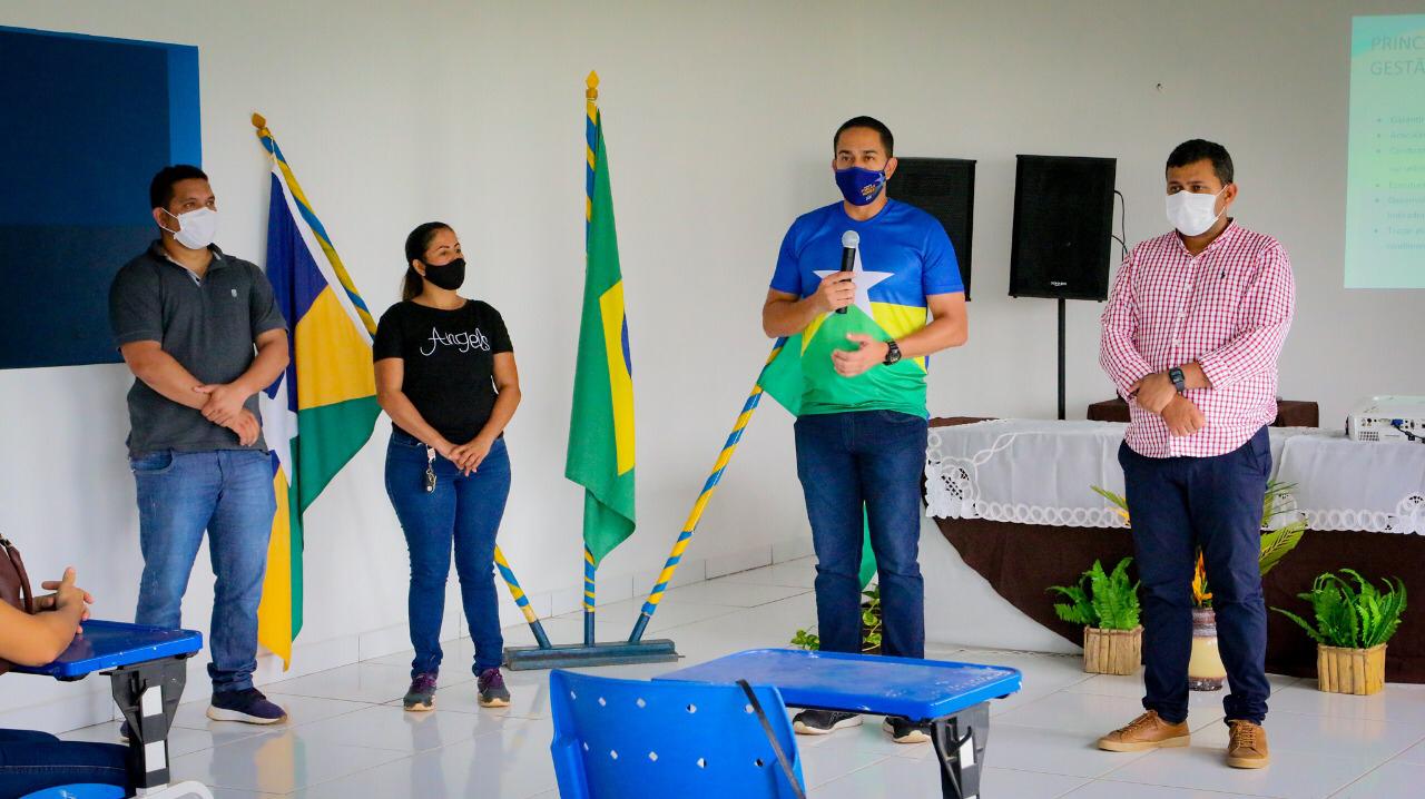 Deputado Eyder Brasil visita Candeias e verifica demandas do município - News Rondônia