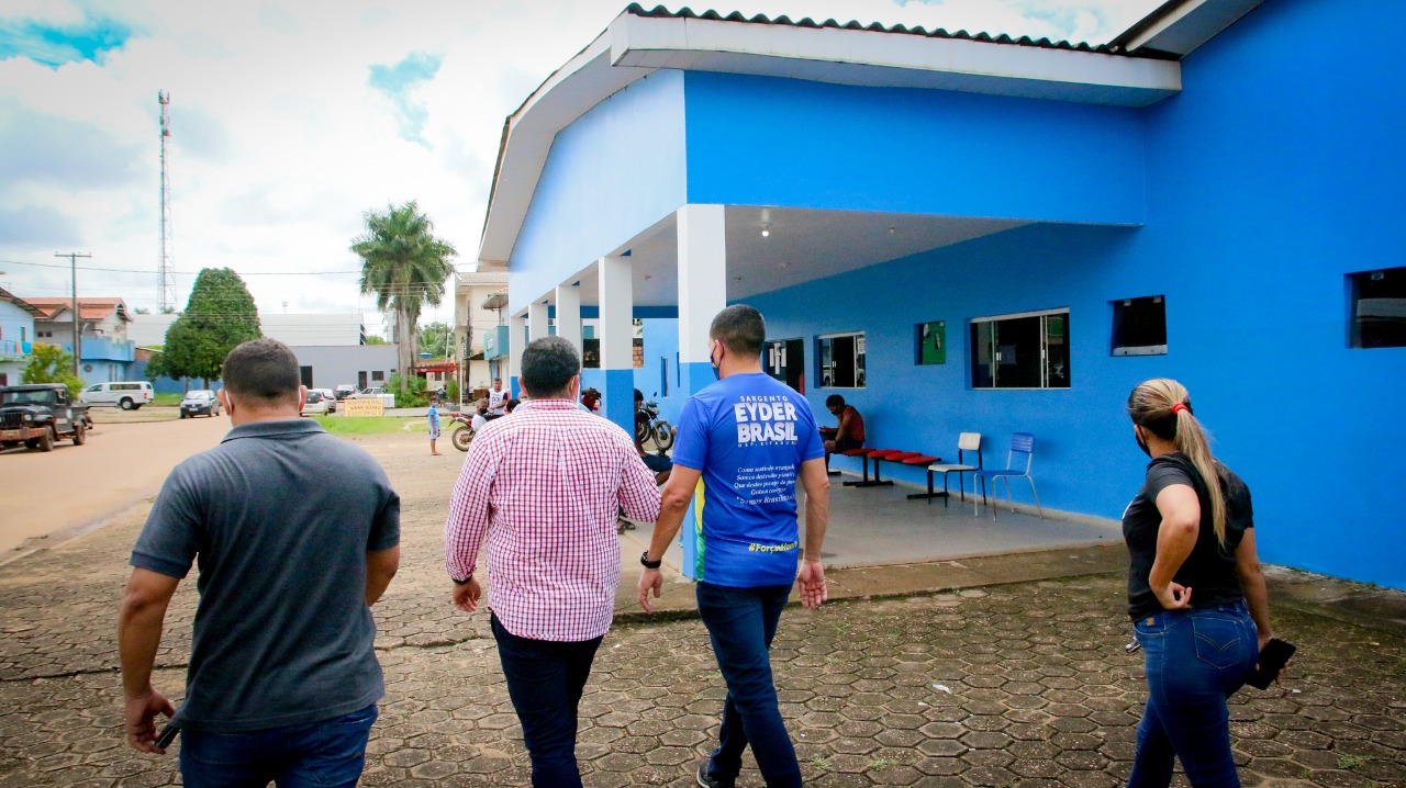 Deputado Eyder Brasil visita Candeias e verifica demandas do município - News Rondônia