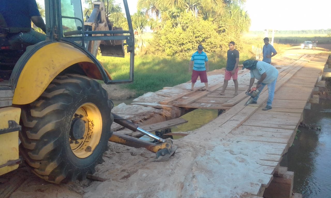 INFRAESTRUTURA - Ponte entre Pimenteiras e Cabixi é recuperada para garantir acesso da comunidade - News Rondônia
