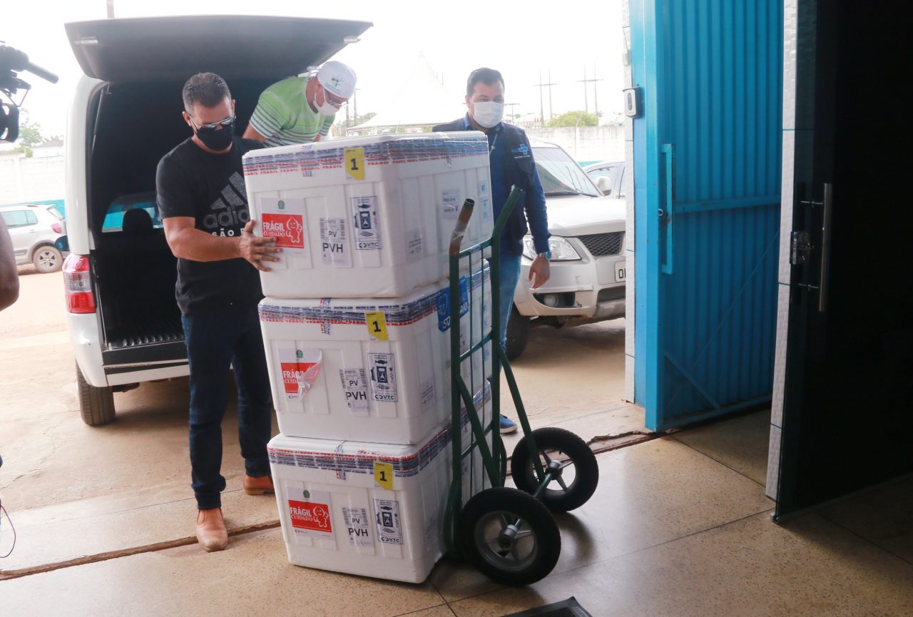 VACINAS: Ministério da Saúde envia a 21ª remessa de imunizantes contra a covid-19 para Rondônia - News Rondônia