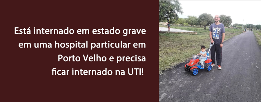 Vakinha Virtual: Ajuda ao professor Cleiton Rios - News Rondônia