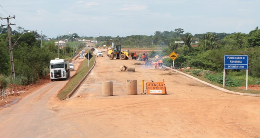 INFRAESTRUTURA - Governo conclui obra e inaugura ponte sobre o rio Urupá em Ji-Paraná nesta terça-feira, 17 - News Rondônia