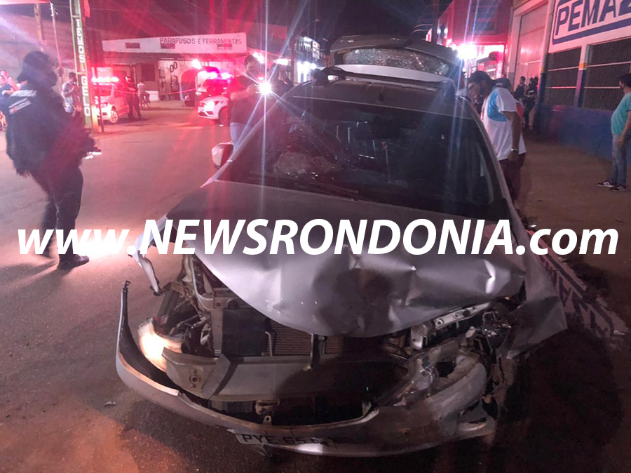 Foragido atira em borracheiro, causa vários acidentes durante fuga e acaba sendo baleado após troca de tiros com PM - News Rondônia