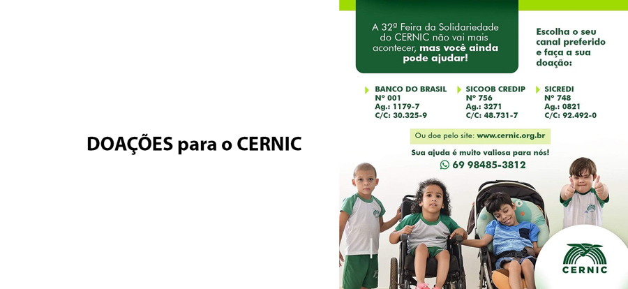 COLUNA SOCIAL MARISA LINHARES: DOAÇÕES PARA O CERNIC - News Rondônia