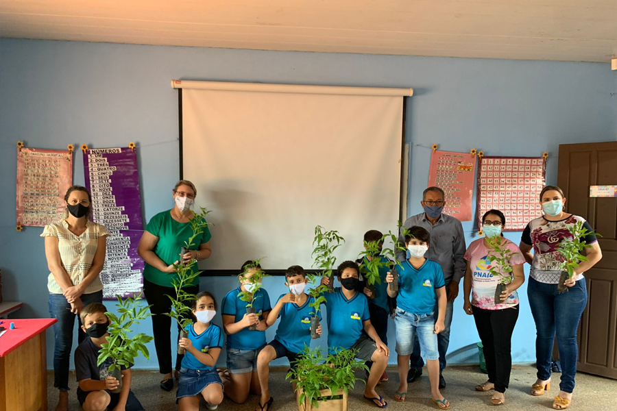Distribuição e Plantio de Mudas marca o dia da Árvore em Rolim de Moura - News Rondônia