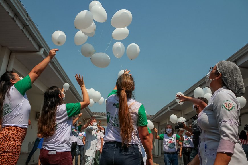 TRANSPLANTE - Governo de Rondônia sensibiliza população a doação de órgãos com campanha Setembro Verde no Hospital de Base - News Rondônia