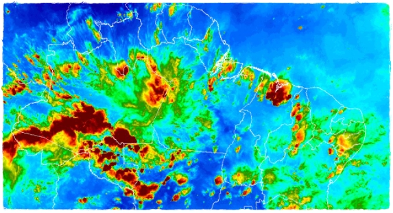 Chuvas fortes são previstas para o encerramento de 2021 em Rondônia - News Rondônia