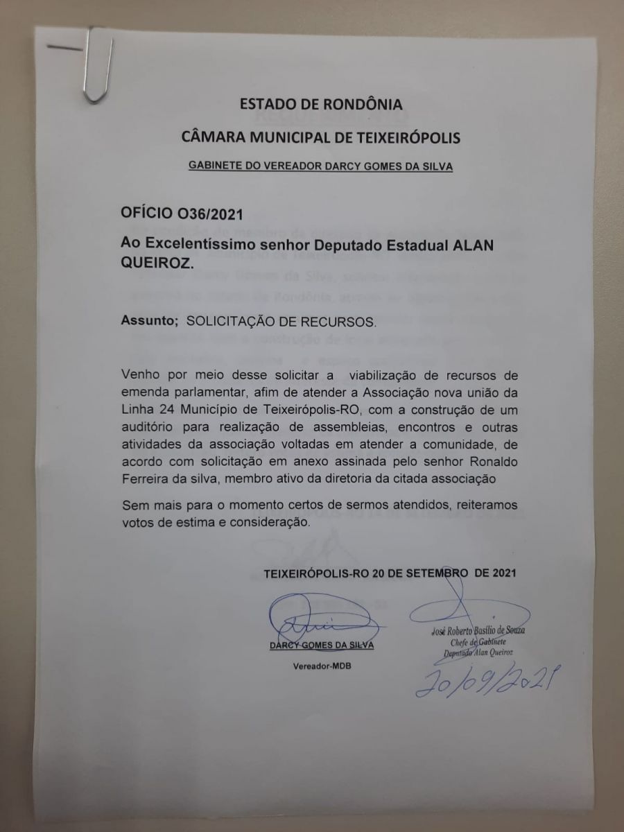 Deputado Alan Queiroz recebe vereadores de Teixeiropolis e Alto Paraíso e assume compromisso em atender suas reivindicações - News Rondônia