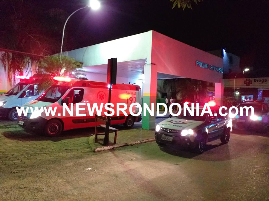 Sem reagir Jovem leva tiro durante assalto e bandidos fogem efetuando vários tiros - News Rondônia