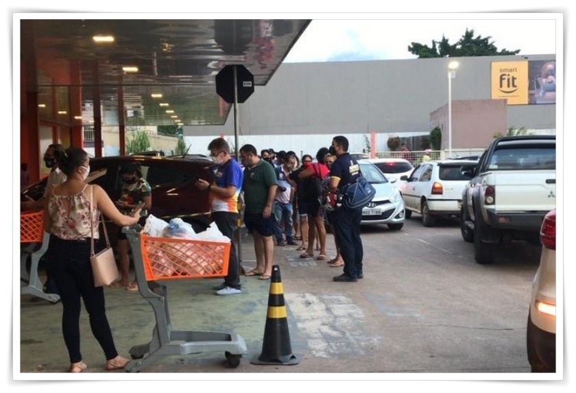 No Acre decreto restritivo que começa a 00h de sábado provoca corre-corre em supermercados e postos de combustíveis - News Rondônia