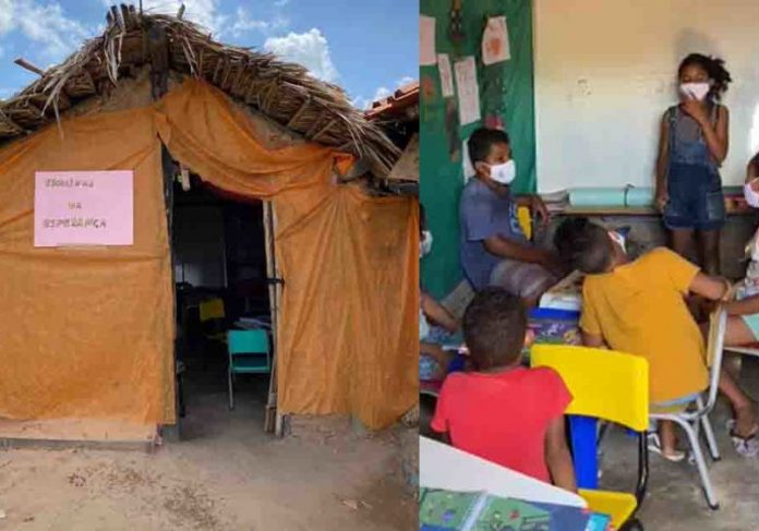 Menina que criou escola em barraco de taipa terá colégio de verdade - News Rondônia