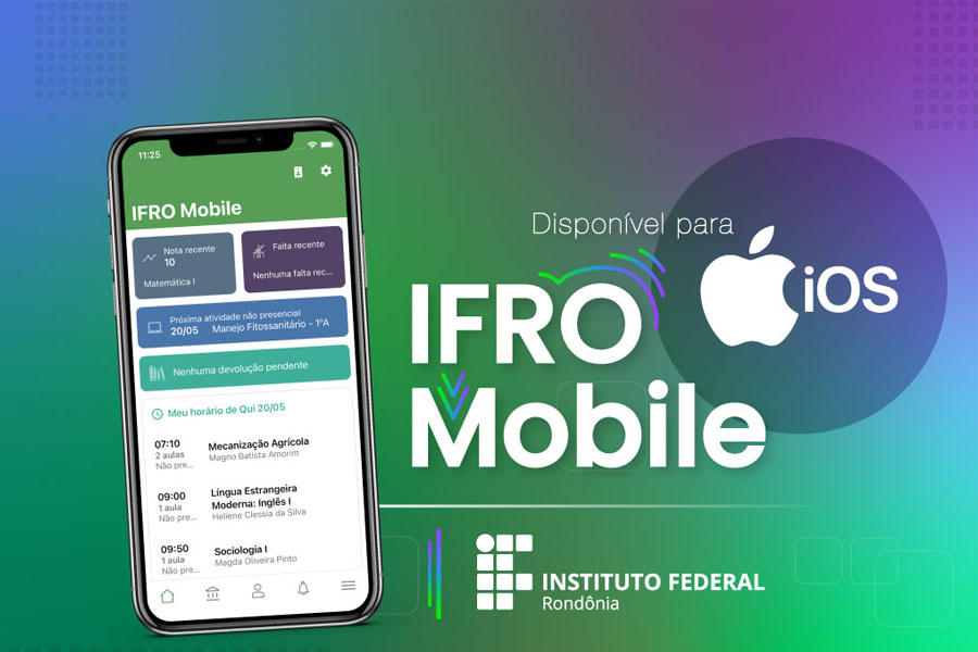 Aplicativo IFRO Mobile ganha versão para iOS - News Rondônia