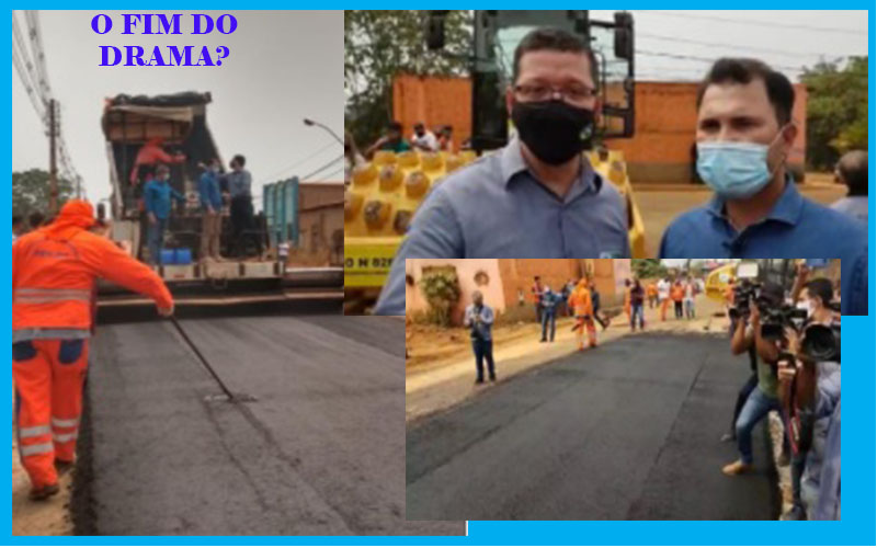 Até que enfim! Mais de trinta anos depois, estrada do Belmont começa a receber o tão prometido asfalto - News Rondônia