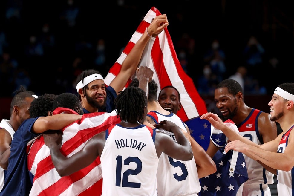 EUA se vingam, vencem França e levam o tetra olímpico no basquete masculino - News Rondônia