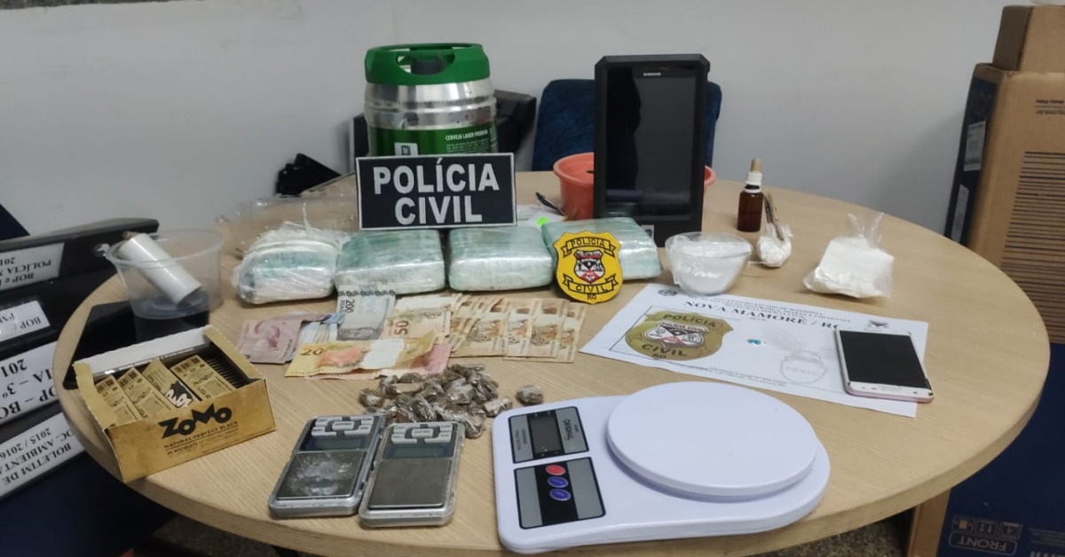 PCRO E PMRO prendem distribuidores de drogas em Nova Mamoré-RO - News Rondônia