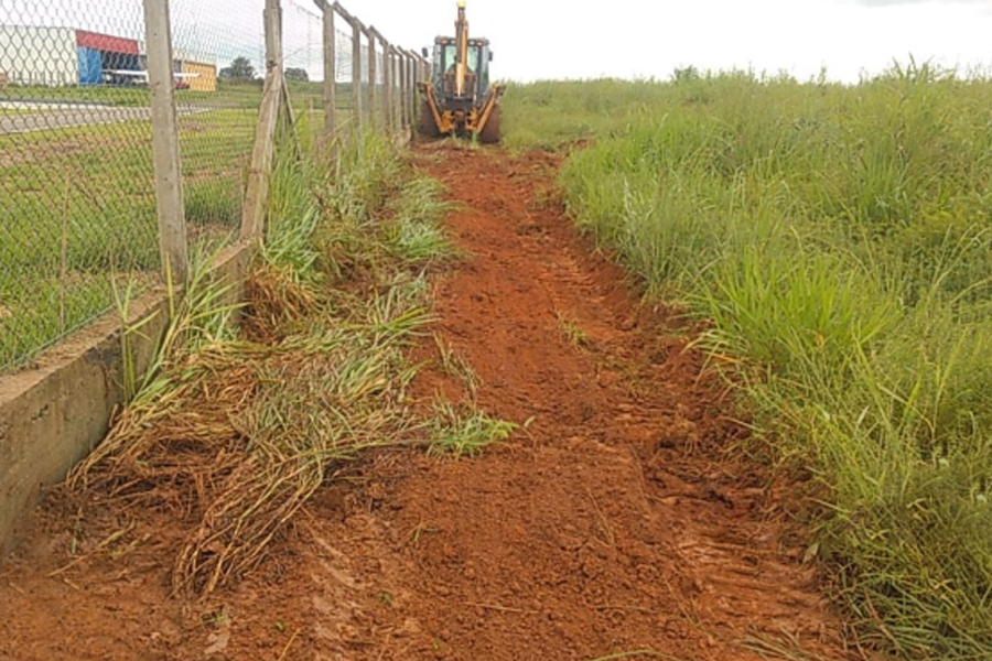 Obras de manutenção são realizadas pelo DER no aeroporto de Ariquemes - News Rondônia