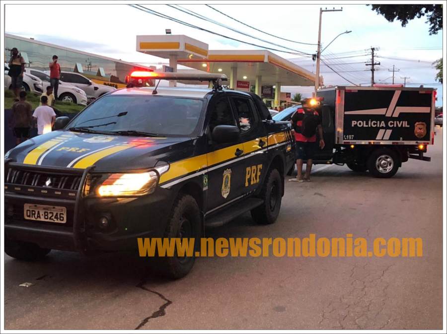 Passageira de moto morre esmagada por carreta e motociclista é preso com arma de fogo - News Rondônia