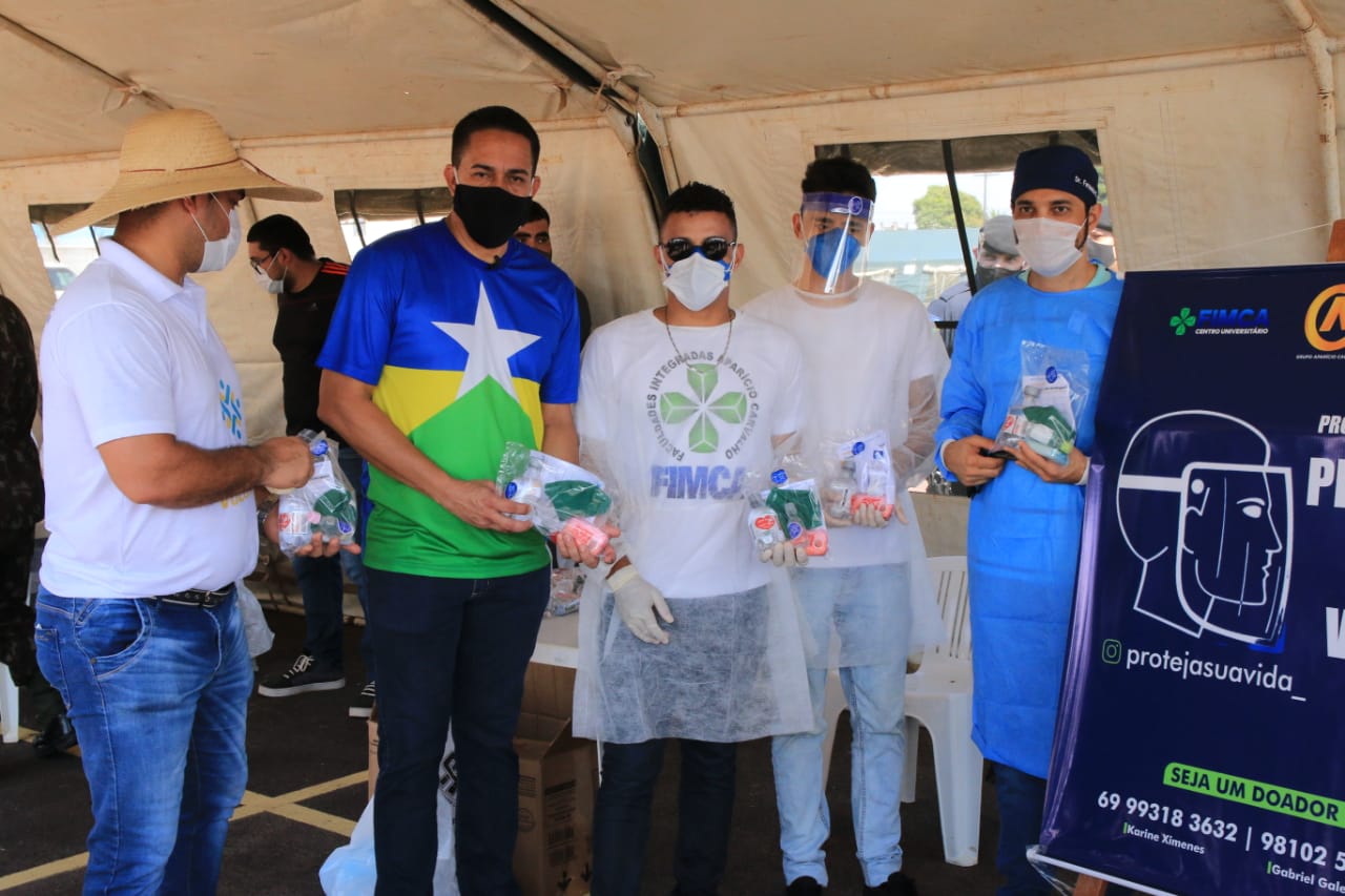 Drive-Thru: Sargento Eyder Brasil acompanhou a 2ª testagem rápida do coronavírus na Capital - News Rondônia