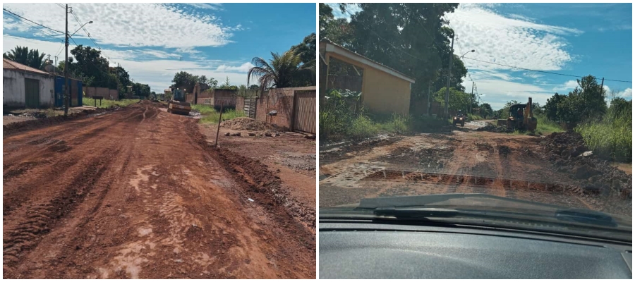 Prefeitura faz recuperação de pontos críticos em vicinais do setor chacareiro Jardim Santana - News Rondônia