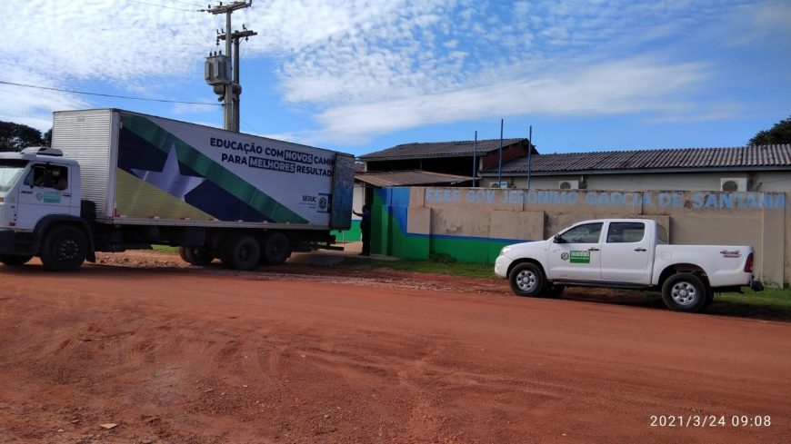 Seduc destina equipamentos para atender escolas do município de Cerejeiras e região - News Rondônia