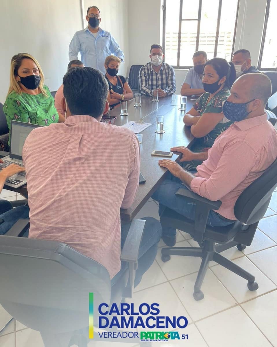 Vereador Carlos Damaceno participa de reunião com comerciantes da rodoviária na Prefeitura de Porto Velho - News Rondônia
