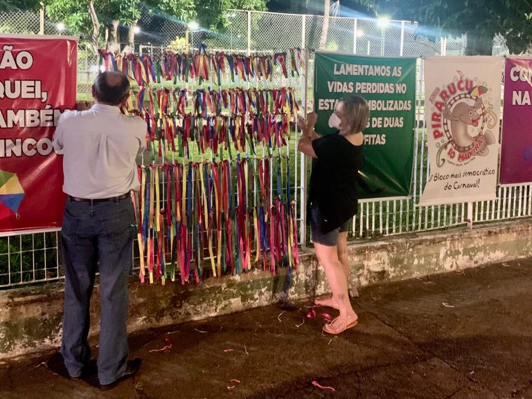 Painel em homenagem à vítimas da Covid é alvo de ataque na capital - News Rondônia