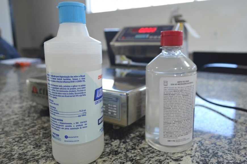 FISCALIZAÇÃO Ipem identifica irregularidade em marcas de álcool em gel na região Madeira Mamoré - News Rondônia