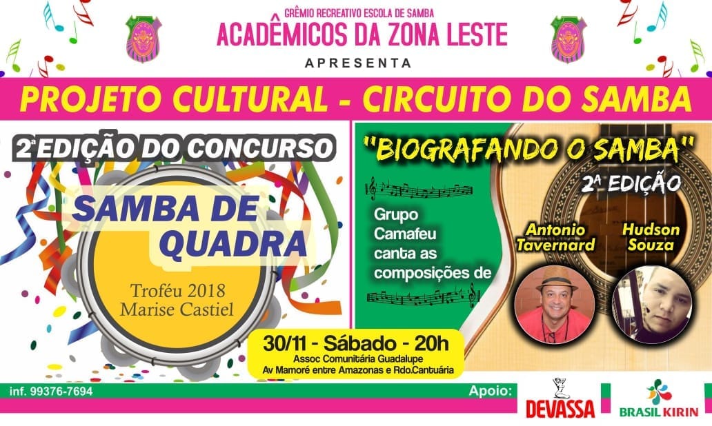 LENHA NA FOGUEIRA: 30 DE NOVEMBRO A ZONA LESTE VAI REALIZAR UMA FESTA COM TRÊS PROGRAMAÇÕES DISTINTAS - News Rondônia