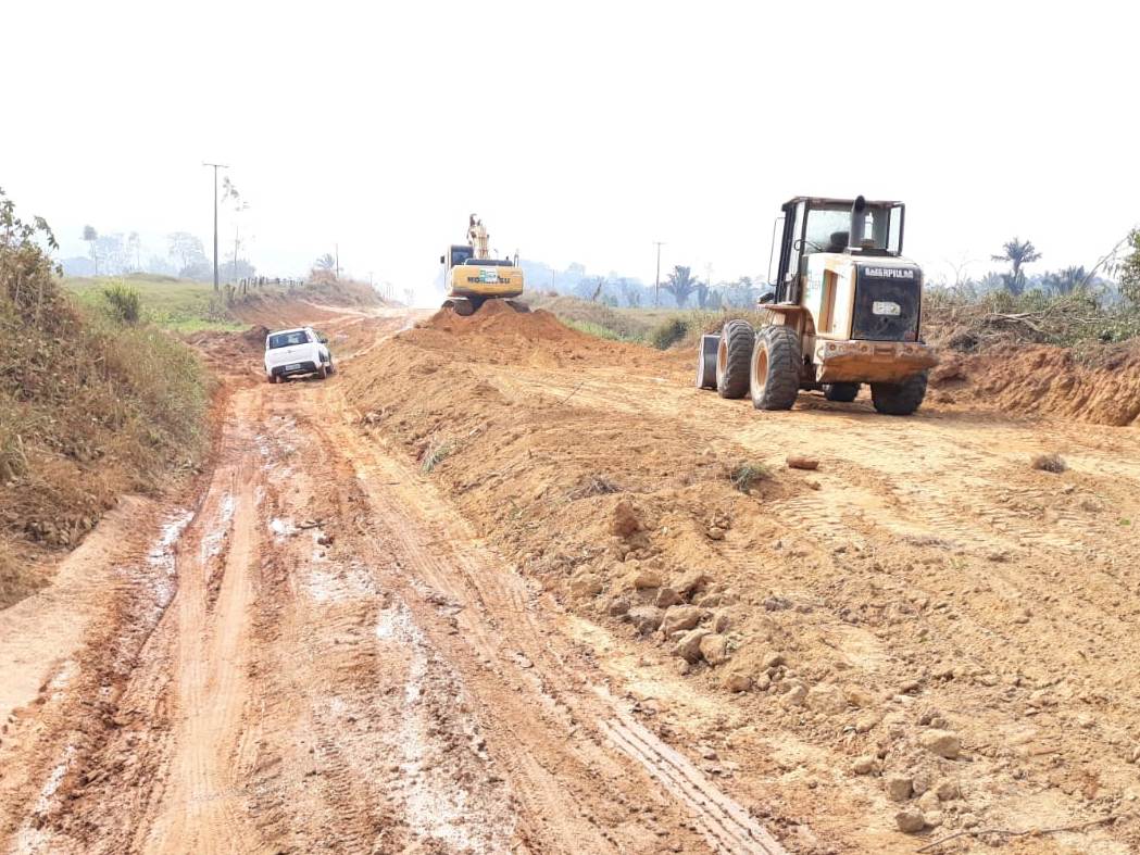 RECUPERAÇÃO DA MALHA - Rodovia na região de Buritis recebe melhorias na infraestrutura de drenagem - News Rondônia
