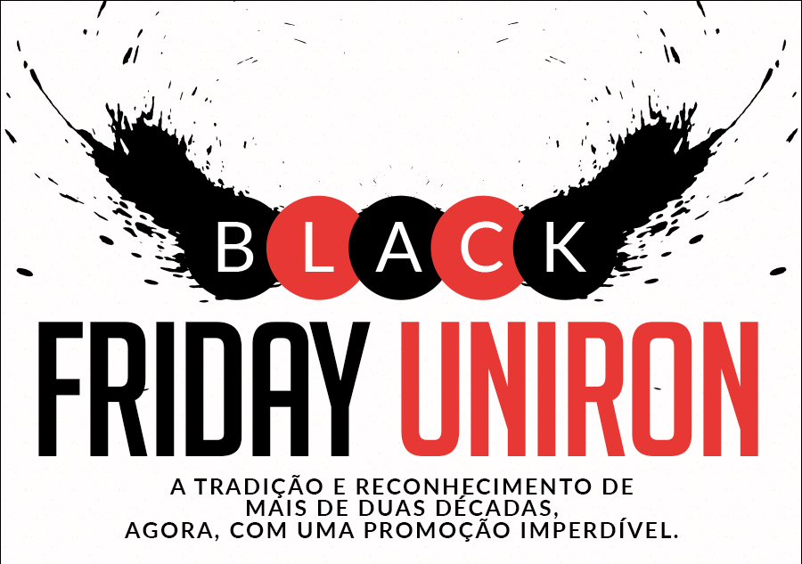 UNIRON participa da BLACK FRIDAY. Venha conferir na unidade do shopping - News Rondônia