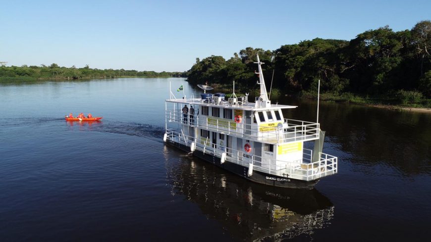 FRONTEIRA - Reforma da embarcação Quero Quero II é fiscalizada em Guajará-Mirim - News Rondônia