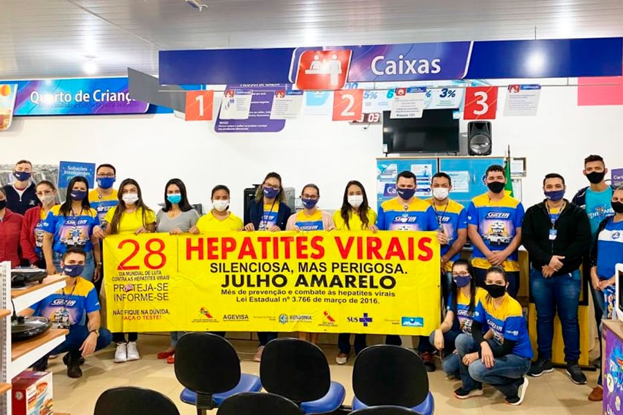 Agevisa intensifica cuidados com prevenção e vacinas para conter avanços de hepatites virais em Rondônia - News Rondônia