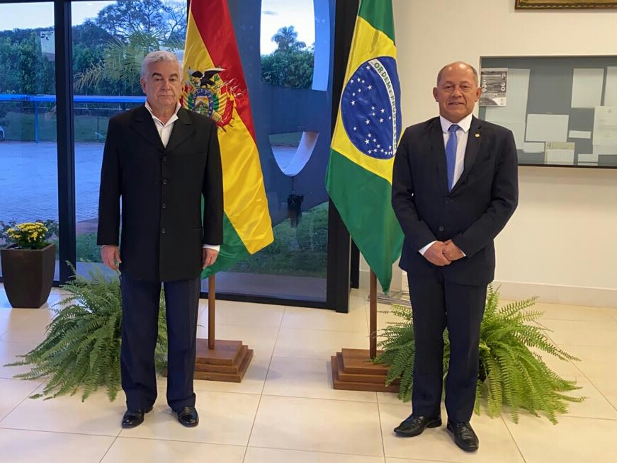 Coronel Chrisóstomo discute ações com Embaixador da Bolívia para gerar emprego e renda em Rondônia - News Rondônia